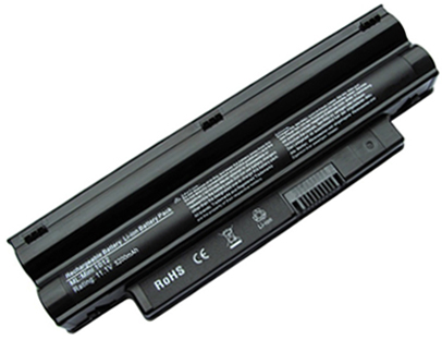 4800 mAh Black Dell 02T6K2 battery