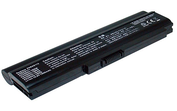 6600 mAh Toshiba PA3595U-1BAS battery