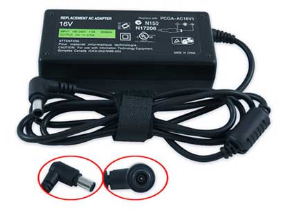 Sony PCGA-AC16V PCGA-AC16V1 16v 3.75a 60W AC adapter, 30% Discount Sony PCGA-AC16V PCGA-AC16V1 16v 3.75a 60W AC adapter  