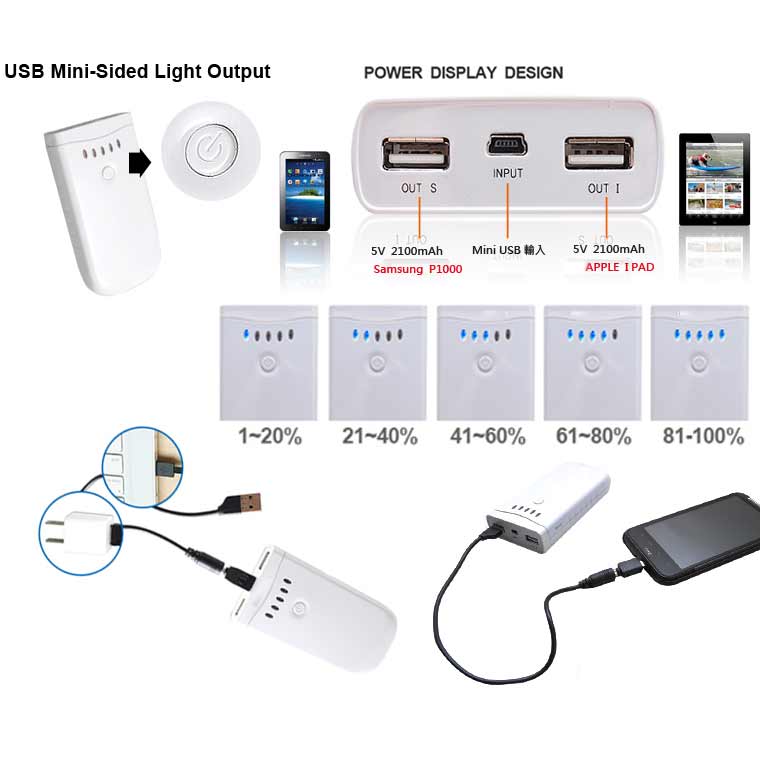 7800mah Mobile Power adapter