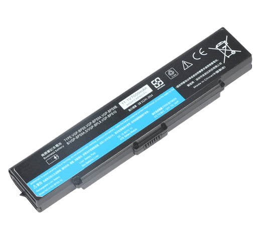 7000 mAh High Capacitance Sony VGP-BPS9/B Battery