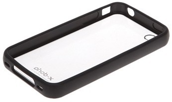 Black Iphone 4 Shield Shell