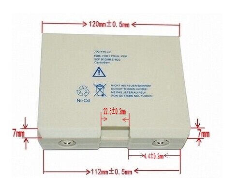 GE CardioServ Defibrillator Battery